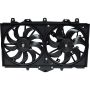 Universal Air Conditioning FA 50588C Dual Radiator and Condenser Fan Assembly -- Radiator-Condenser Fan Assy