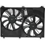 Universal Air Conditioning FA 50592C Dual Radiator and Condenser Fan Assembly -- Radiator-Condenser Fan Assy