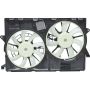 Universal Air Conditioning FA 50594 Dual Radiator and Condenser Fan Assembly -- Radiator-Condenser Fan Assy