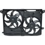 Universal Air Conditioning FA 50598C Dual Radiator and Condenser Fan Assembly -- Radiator-Condenser Fan Assy