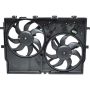 Universal Air Conditioning FA 50606C Dual Radiator and Condenser Fan Assembly -- Radiator-Condenser Fan Assy