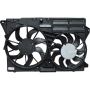 Universal Air Conditioning FA 50608C Dual Radiator and Condenser Fan Assembly -- Radiator-Condenser Fan Assy