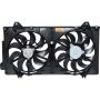 Universal Air Conditioning FA 50613C Dual Radiator and Condenser Fan Assembly -- Radiator-Condenser Fan Assy