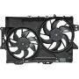 Universal Air Conditioning FA 50619C Dual Radiator and Condenser Fan Assembly -- Radiator-Condenser Fan Assy