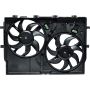 Universal Air Conditioning FA 50623C Dual Radiator and Condenser Fan Assembly -- Radiator-Condenser Fan Assy