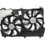 Universal Air Conditioning FA 50634C Dual Radiator and Condenser Fan Assembly -- Radiator-Condenser Fan Assy