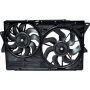 Universal Air Conditioning FA 50646C Dual Radiator and Condenser Fan Assembly -- Radiator-Condenser Fan Assy