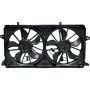 Universal Air Conditioning FA 50654C Dual Radiator and Condenser Fan Assembly -- Radiator-Condenser Fan Assy