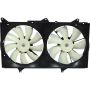 Universal Air Conditioning FA 50661C Dual Radiator and Condenser Fan Assembly -- Radiator-Condenser Fan Assy
