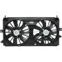 Universal Air Conditioning FA 50676C Dual Radiator and Condenser Fan Assembly -- Radiator-Condenser Fan Assy