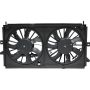 Universal Air Conditioning FA 50676C Dual Radiator and Condenser Fan Assembly -- Radiator-Condenser Fan Assy