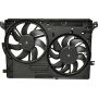 Universal Air Conditioning FA 50682C Dual Radiator and Condenser Fan Assembly -- Radiator-Condenser Fan Assy