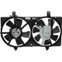 Universal Air Conditioning FA 50708C Dual Radiator and Condenser Fan Assembly -- Radiator-Condenser Fan Assy