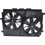 Universal Air Conditioning FA 50711C Dual Radiator and Condenser Fan Assembly -- Radiator-Condenser Fan Assy