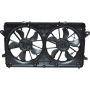 Universal Air Conditioning FA 50864C Dual Radiator and Condenser Fan Assembly -- Radiator-Condenser Fan Assy