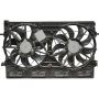 Universal Air Conditioning FA 50957C Dual Radiator and Condenser Fan Assembly -- Radiator-Condenser Fan Assy