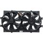 Universal Air Conditioning FA 70012C Dual Radiator and Condenser Fan Assembly -- Radiator-Condenser Fan Assy