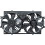 Universal Air Conditioning FA 70014 Dual Radiator and Condenser Fan Assembly -- Radiator-Condenser Fan Assy