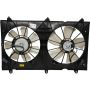 Universal Air Conditioning FA 70211C Dual Radiator and Condenser Fan Assembly -- Radiator-Condenser Fan Assy
