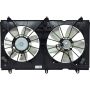 Universal Air Conditioning FA 70211C Dual Radiator and Condenser Fan Assembly -- Radiator-Condenser Fan Assy