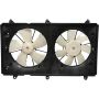 Universal Air Conditioning FA 70211C Dual Radiator and Condenser Fan Assembly -- Radiator-Condenser Fan Assy