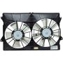 Universal Air Conditioning FA 70215C Dual Radiator and Condenser Fan Assembly -- Radiator-Condenser Fan Assy