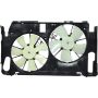 Universal Air Conditioning FA 70314C Dual Radiator and Condenser Fan Assembly -- Radiator-Condenser Fan Assy