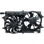 Universal Air Conditioning FA 70589C Dual Radiator and Condenser Fan Assembly -- Radiator-Condenser Fan Assy