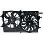 Universal Air Conditioning FA 70589C Dual Radiator and Condenser Fan Assembly -- Radiator-Condenser Fan Assy