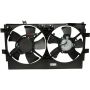 Universal Air Conditioning FA 70935C Dual Radiator and Condenser Fan Assembly -- Radiator-Condenser Fan Assy