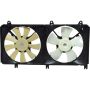 Universal Air Conditioning FA 70981C Dual Radiator and Condenser Fan Assembly -- Radiator-Condenser Fan Assy