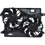 Universal Air Conditioning FA 72137C Dual Radiator and Condenser Fan Assembly -- Radiator-Condenser Fan Assy