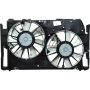 Universal Air Conditioning FA 72280C Dual Radiator and Condenser Fan Assembly -- Radiator-Condenser Fan Assy