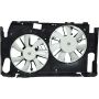 Universal Air Conditioning FA 72280C Dual Radiator and Condenser Fan Assembly -- Radiator-Condenser Fan Assy