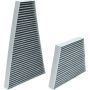 Universal Air Conditioning FI 1185C Cabin Air Filter -- Charcoal Cabin Air Filter