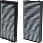 Universal Air Conditioning FI 1236C Cabin Air Filter -- Charcoal Cabin Air Filter