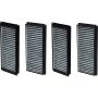 Universal Air Conditioning FI 1238C Cabin Air Filter -- Charcoal Cabin Air Filter