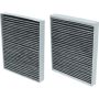 Universal Air Conditioning FI 1240C Cabin Air Filter -- Charcoal Cabin Air Filter