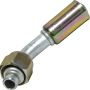 Universal Air Conditioning FT 0081RBC A/C Refrigerant Hose Fitting -- Aluminum 45Âº Female Oring Beadlock Fitting