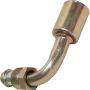 Universal Air Conditioning FT 0100SBC A/C Refrigerant Hose Fitting -- Steel 90Âº Male Oring Beadlock Fitting