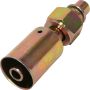 Universal Air Conditioning FT 1302SBC A/C Refrigerant Hose Fitting -- Steel Straight Female Oring Beadlock Fitting