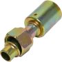 Universal Air Conditioning FT 1303SBC A/C Refrigerant Hose Fitting -- Steel Straight Female Oring Beadlock Fitting