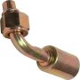 Universal Air Conditioning FT 1322SBC A/C Refrigerant Hose Fitting -- Steel 90Âº Female Oring Beadlock Fitting