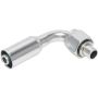 Universal Air Conditioning FT 1322SRBC A/C Refrigerant Hose Fitting -- Steel 90Âº Female Oring Beadlock Fitting