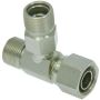 Universal Air Conditioning FT 15111 A/C Refrigerant Hose Fitting -- Tee