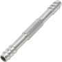 Universal Air Conditioning FT 1591C A/C Refrigerant Hose Fitting -- Aluminum Straight Barb Splicer Fitting