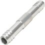 Universal Air Conditioning FT 1593C A/C Refrigerant Hose Fitting -- Aluminum Straight Barb Splicer Fitting