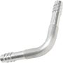 Universal Air Conditioning FT 1612C A/C Refrigerant Hose Fitting -- Aluminum 90Âº Barb Splicer Fitting