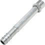 Universal Air Conditioning FT 1802C A/C Refrigerant Hose Fitting -- Aluminum Straight Male Insert Oring Barb Fitting