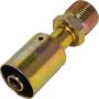 Universal Air Conditioning FT 1803SBC A/C Refrigerant Hose Fitting -- Steel Straight Male Insert Oring Beadlock Fitting